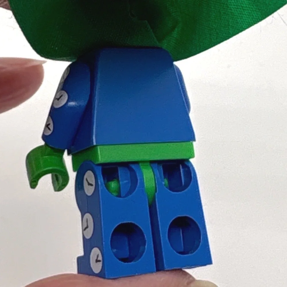 Lego Clock King Minifigure Batman Movie Series 2 Collectible 71020 Blue Green